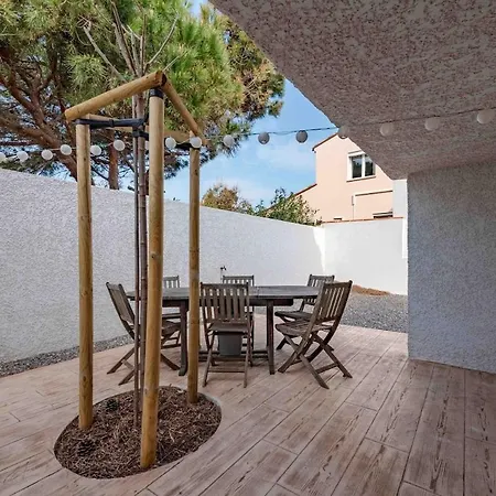 Annibal, Maison De Vacance 6,8 Personnes, 66420 Barcares Le Barcarès